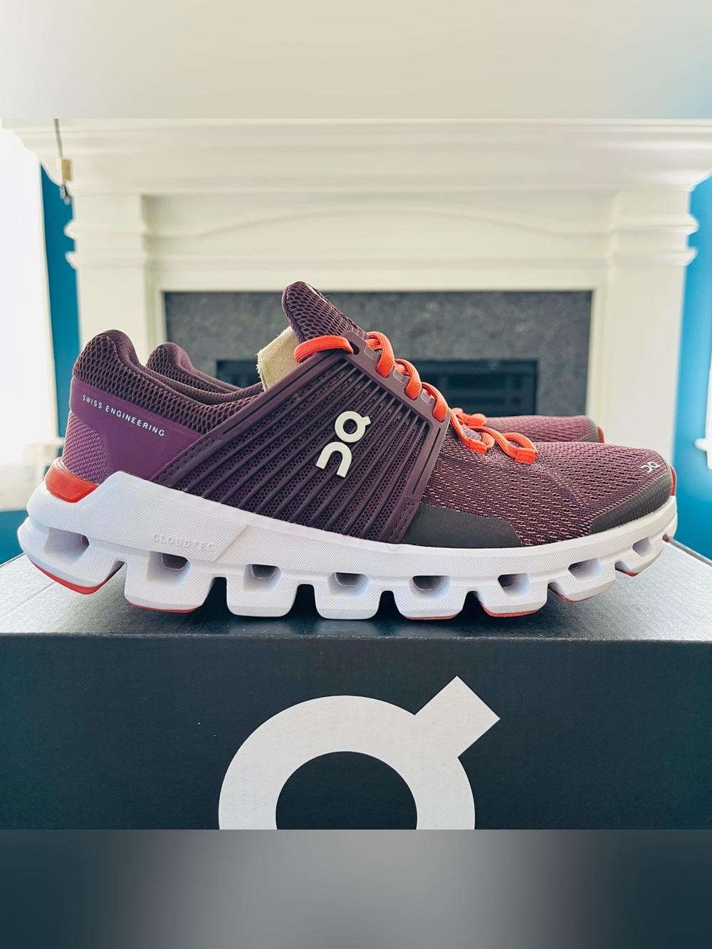 Sz 5 On Cloudswift Women's Running Shoes Sneakers Plum/Down 31.99940